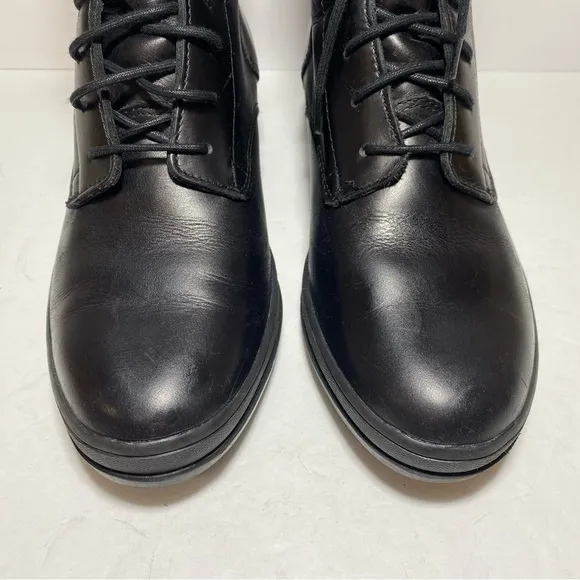 Ariat Black Combat &amp; Moto Boots with Lace-Up Design and Sturdy Sole Women’s 8.5