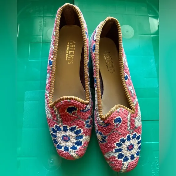 Artemis Design Co Carpet Kilim Loafer Shoe 8.5