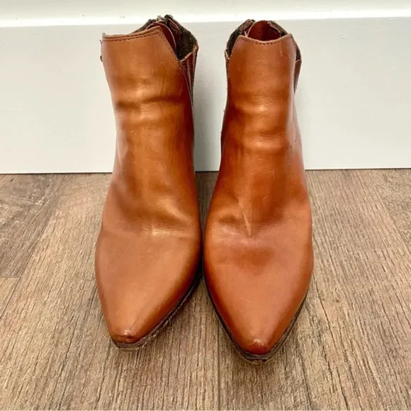 AS98 Leather Ankle Bootie