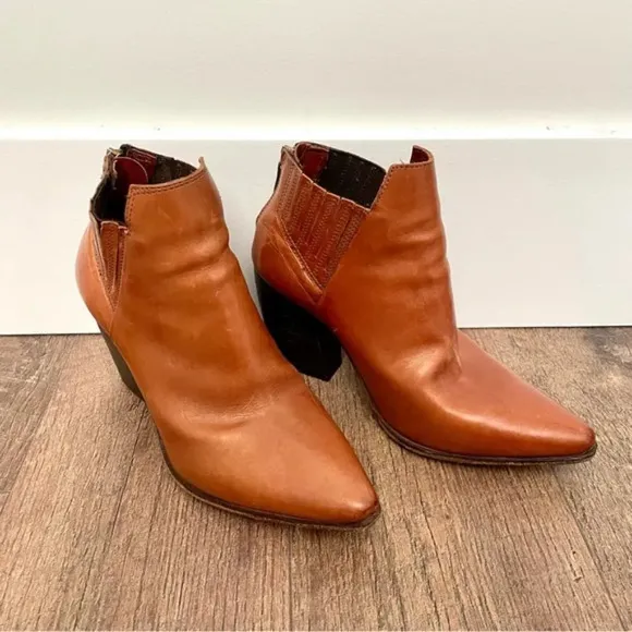 AS98 Leather Ankle Bootie