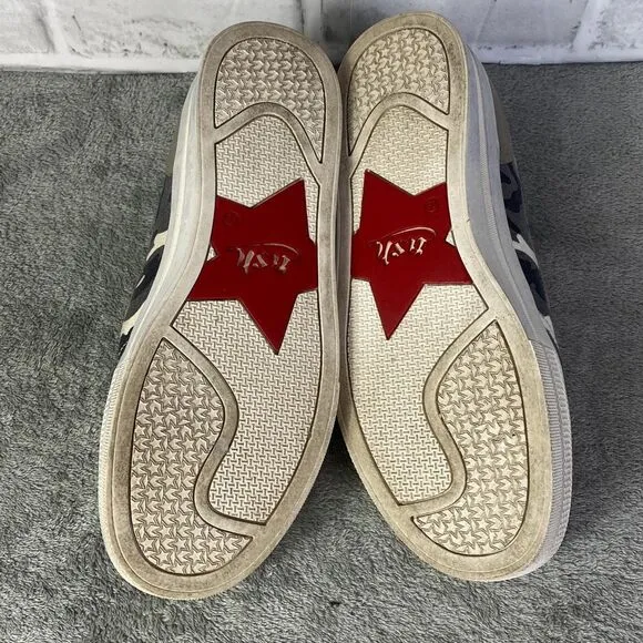 Ash Platflorm Gray Camo Slip On Sneakers Size 8.5/39