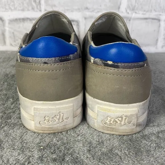Ash Platflorm Gray Camo Slip On Sneakers Size 8.5/39