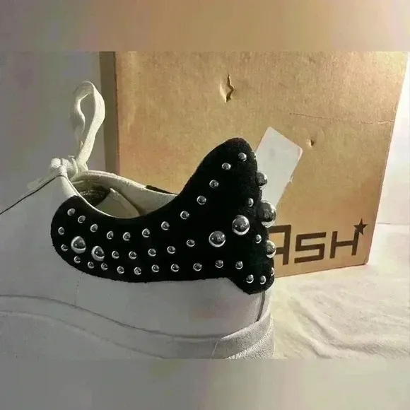 Ash Platform Sneakers with Stud Detail