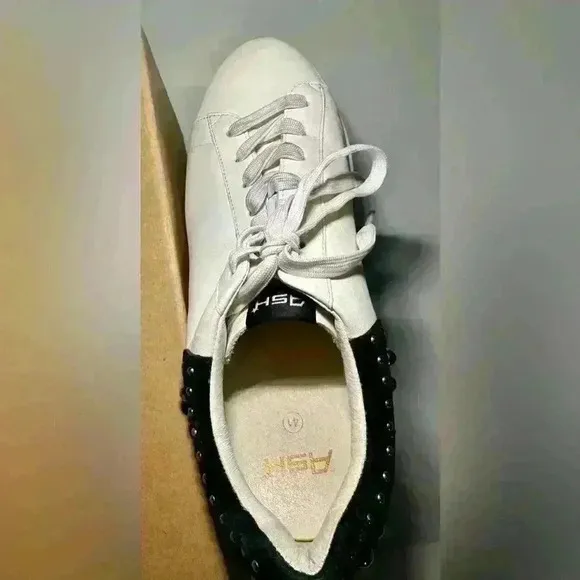 Ash Platform Sneakers with Stud Detail