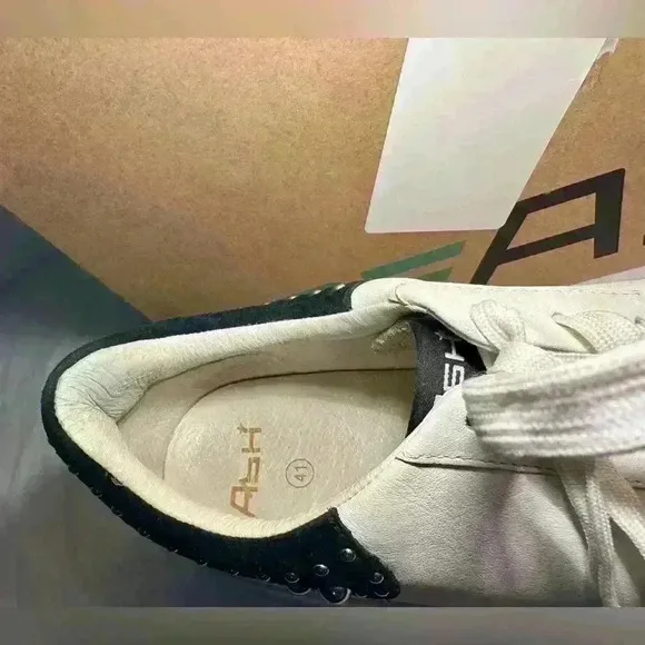 Ash Platform Sneakers with Stud Detail