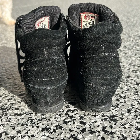 Ash platform sneakers