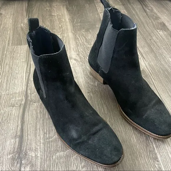 ASOS House of Hounds Keats Black Suede Chelsea Boots