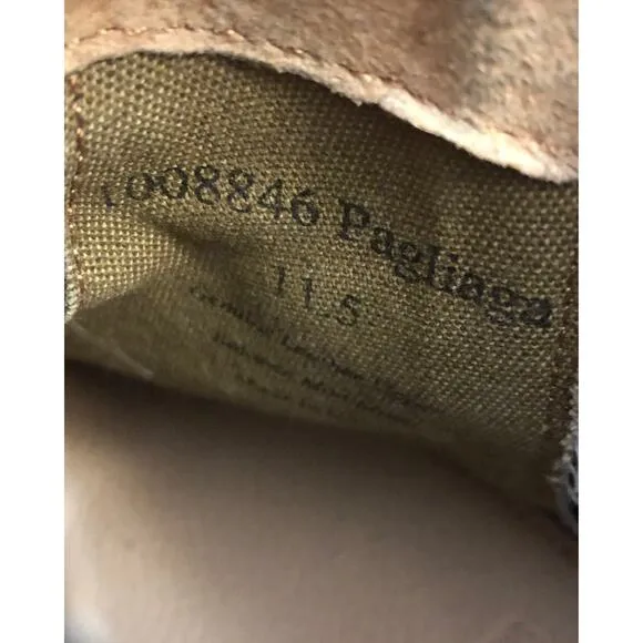 Aston Grey PAGLIAGA Chelsea boots in black size 11.5