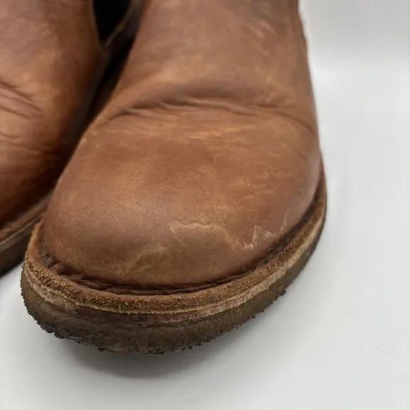Astorflex Bitflex Chelsea Boots Men's Size EU 43 Brown Leather Italy Pull On