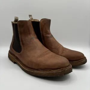 Astorflex Bitflex Chelsea Boots Men's Size EU 43 Brown Leather Italy Pull On