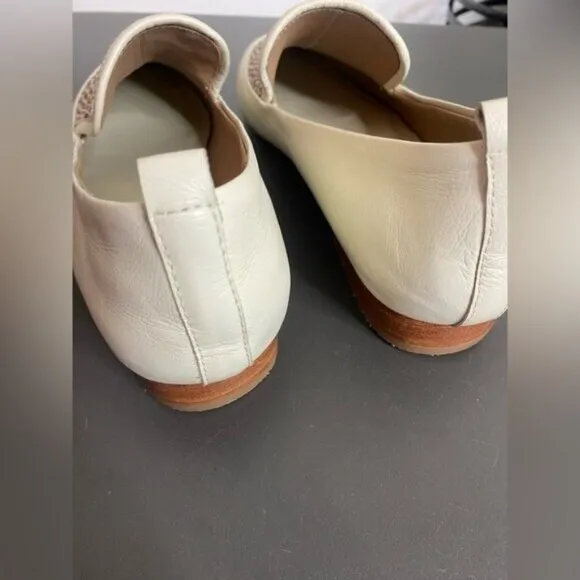 ATELIER DELPHINE INES LOAFER IN LILAC WITH CLOUD CREAM