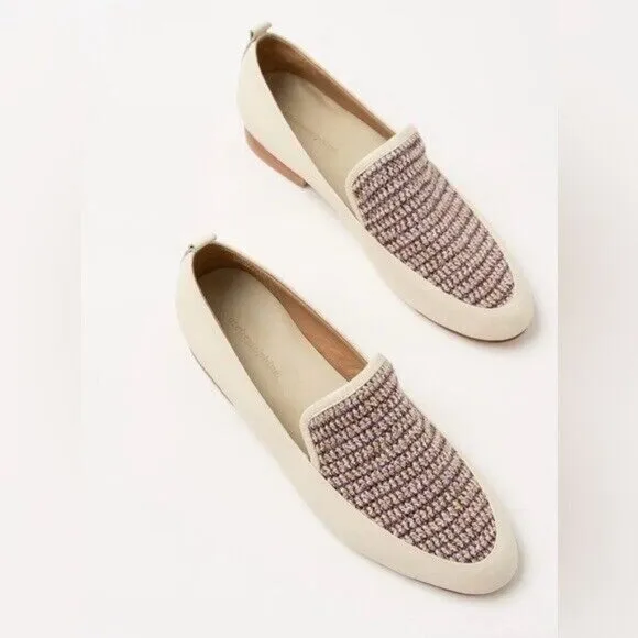 ATELIER DELPHINE INES LOAFER IN LILAC WITH CLOUD CREAM