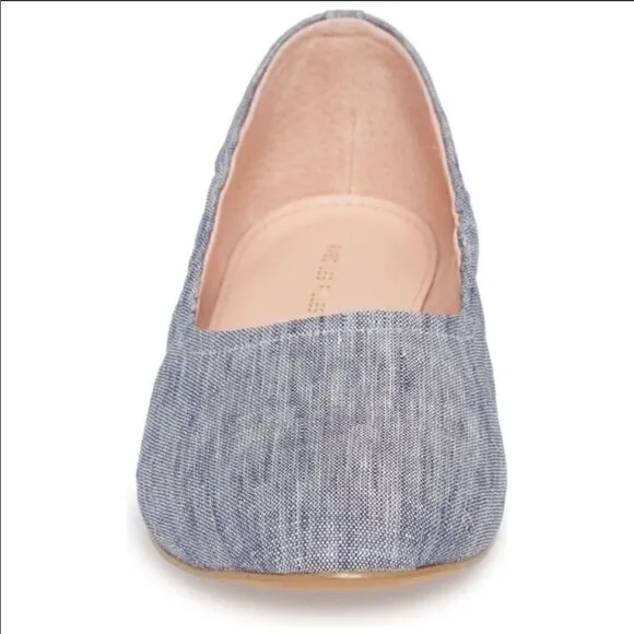 Avec Les Filles Denim Ballet Flats
