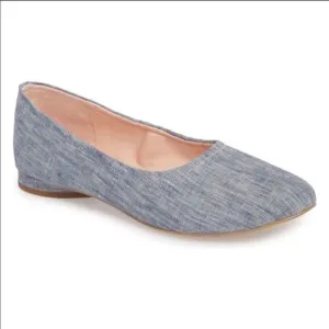 Avec Les Filles Denim Ballet Flats