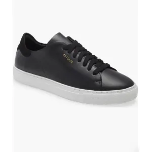Axel Arigato Clean 90 Sneakers Shoes Leather Black White Gold Women Sz 38/7.5