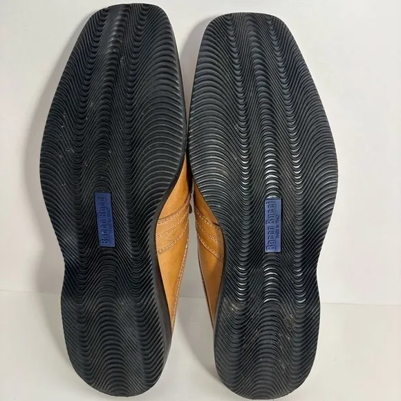 Bacco Bucci Made In Italy Tan Moccasin Slip on Loafers Slippers Sandals Mens 8