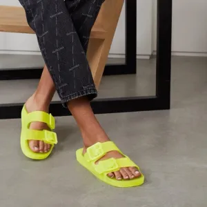 Balenciaga Mallorca Birkenstock Rubber Translucent Slip On Unisex Slide Sandals