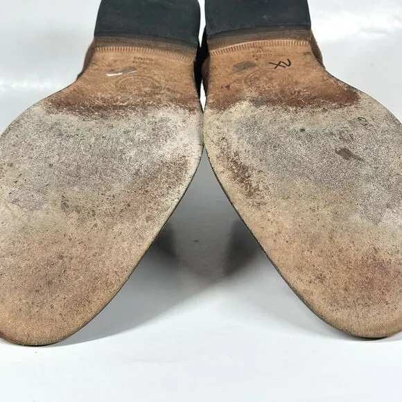 Bally Chelsea Ankle Boots Brown Suede Leather Mens Size 9.5 Mode In Switzerland