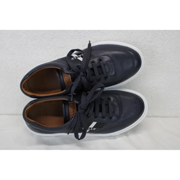 Bally Leather Sneakers Platform Casual Shoes Designer Fashion Size
