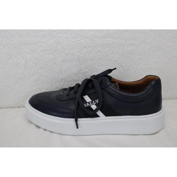 Bally Leather Sneakers Platform Casual Shoes Designer Fashion Size