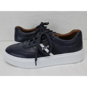 Bally Leather Sneakers Platform Casual Shoes Designer Fashion Size
