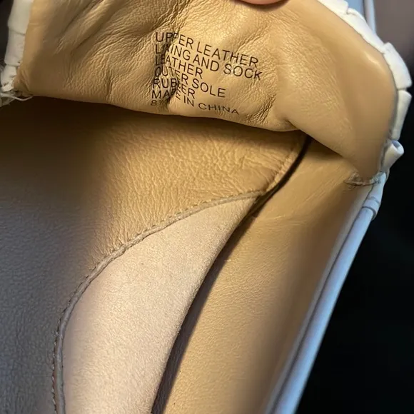 Banana Republic Woven Leather Soft Loafer Shoe