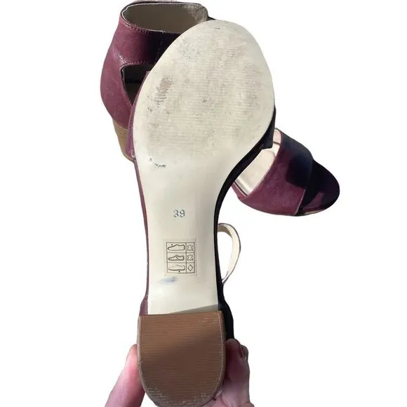 Barney’s New York Heel Sandals with ankle strap