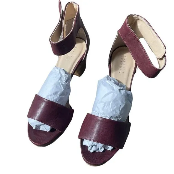 Barney’s New York Heel Sandals with ankle strap