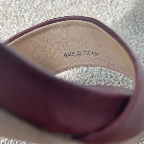 Barney’s New York Heel Sandals with ankle strap