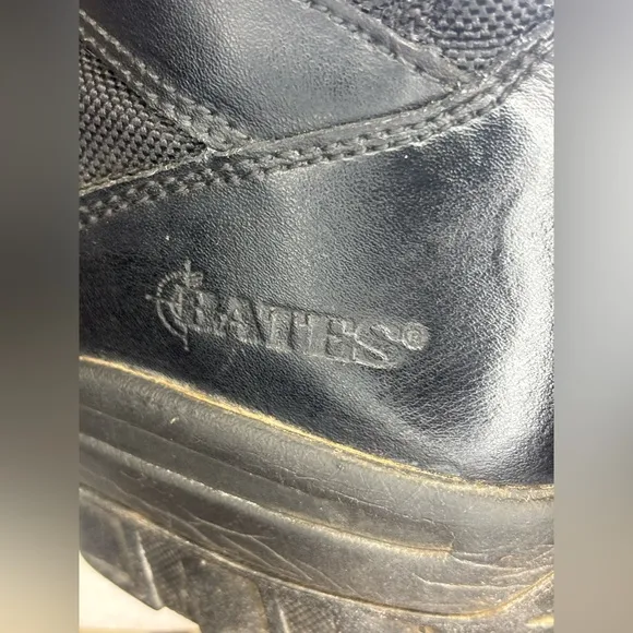 BATES Black Leather Combat Boot Lace Up Military Shoe Tactical Men's Size 12