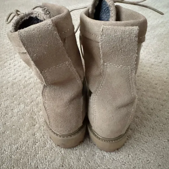 BATES Men Combat Military Desert Coyote Tan Boots-Size 10 in Heel/Toe-Size 4 N