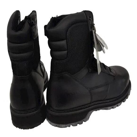 Bates Men's F2413-05 Black Size 7.5 Thinsulate Combat Steel Toe Boots NWTS AS/IS