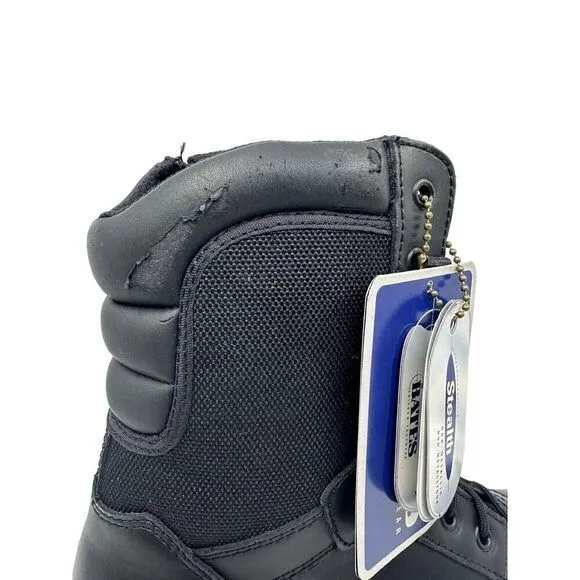 Bates Men's F2413-05 Black Size 7.5 Thinsulate Combat Steel Toe Boots NWTS AS/IS
