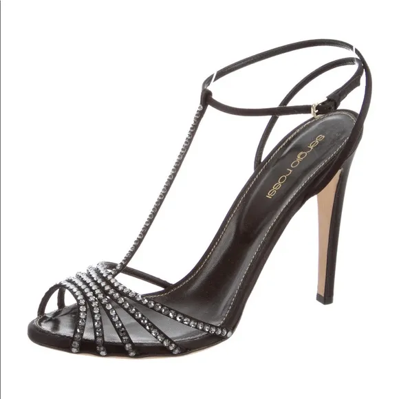Beautiful Sergio Rossi crystal embellished sandals