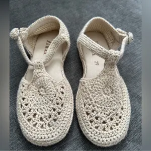 Beautiful ZARA Knitted Sandals