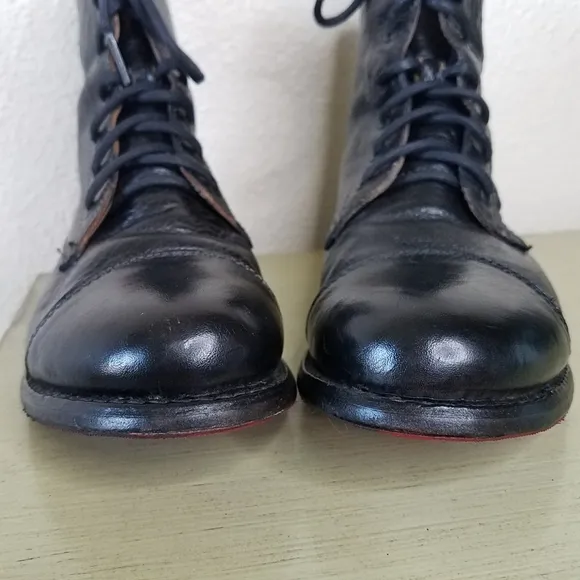 Bed Stu Laurel Combat Boots