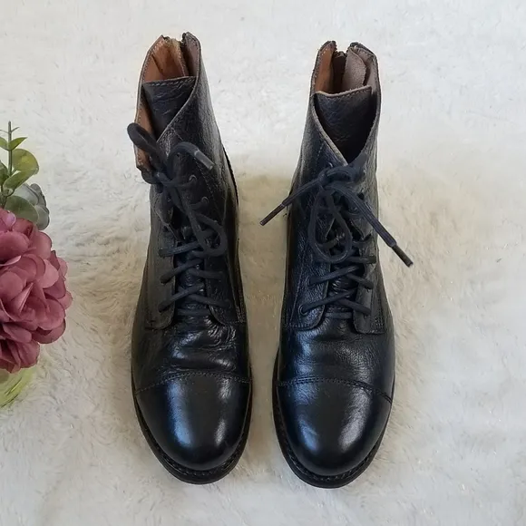 Bed Stu Laurel Combat Boots