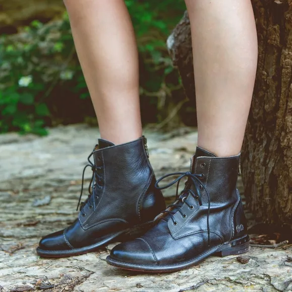 Bed Stu Laurel Combat Boots