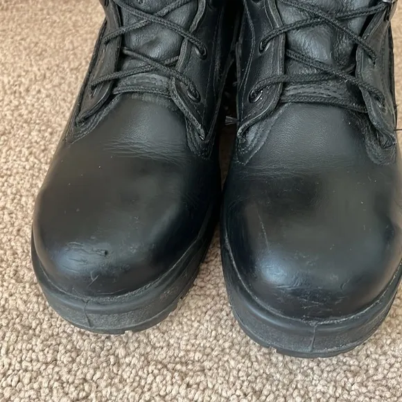 Belleville 360ST Black Leather Military Combat Steel Toe Vibram Sole Boots