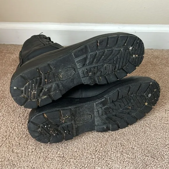 Belleville 360ST Black Leather Military Combat Steel Toe Vibram Sole Boots