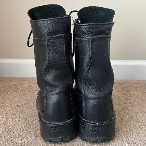 Belleville 360ST Black Leather Military Combat Steel Toe Vibram Sole Boots