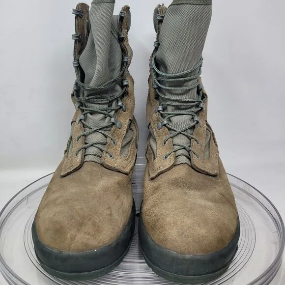 Belleville Boots AFTW Gore-Tex Mens 12W Sage Insulated Leather Flight Combat USA