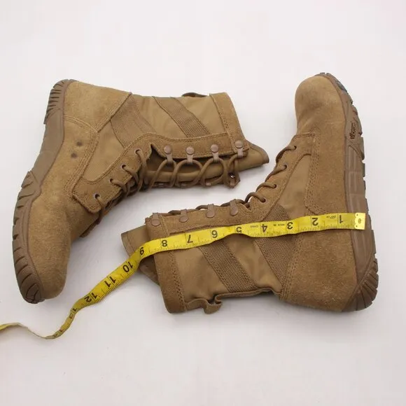 Belleville TR105 Tactical Mini Mil Combat Boots Men's Size 8.5 W Brown Boots