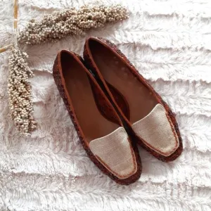 Bernardo Edyth Woven Raffia Women's Loafers Size 7M
