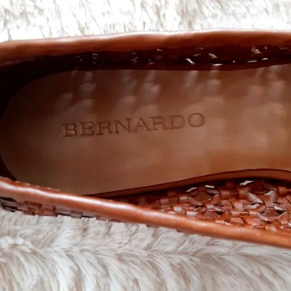 Bernardo Edyth Woven Raffia Women's Loafers Size 7M