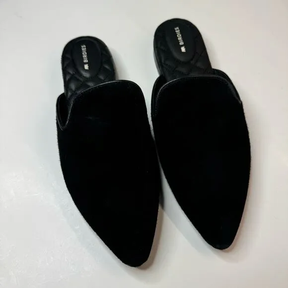Birdies Black The Dove Mule Flats NEW Size 6.5
