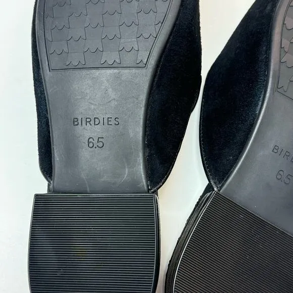 Birdies Black The Dove Mule Flats NEW Size 6.5
