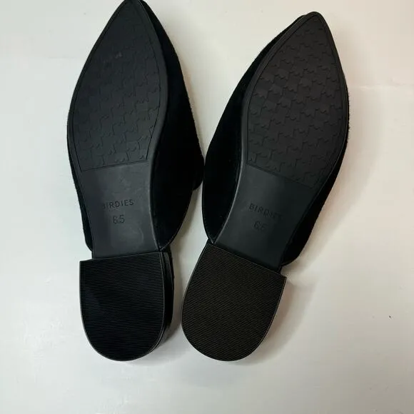 Birdies Black The Dove Mule Flats NEW Size 6.5
