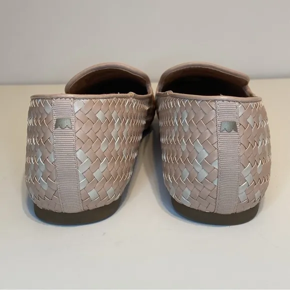 Birdies Starling Woven Leather Flats Size 10