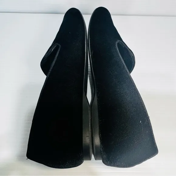 Birdies The Starling Black Velvet Flats Size 7.5